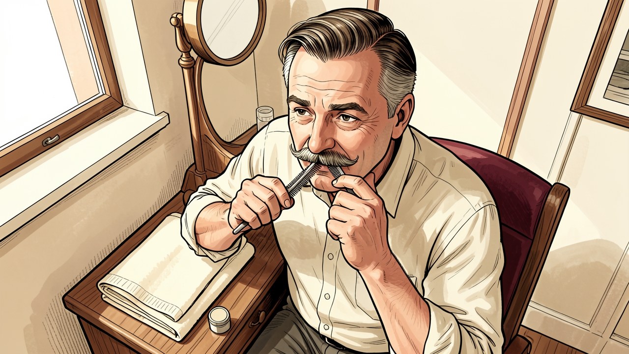 Moustache Grooming: A Visual Guide to Facial Hair and Everyday Men's Care
