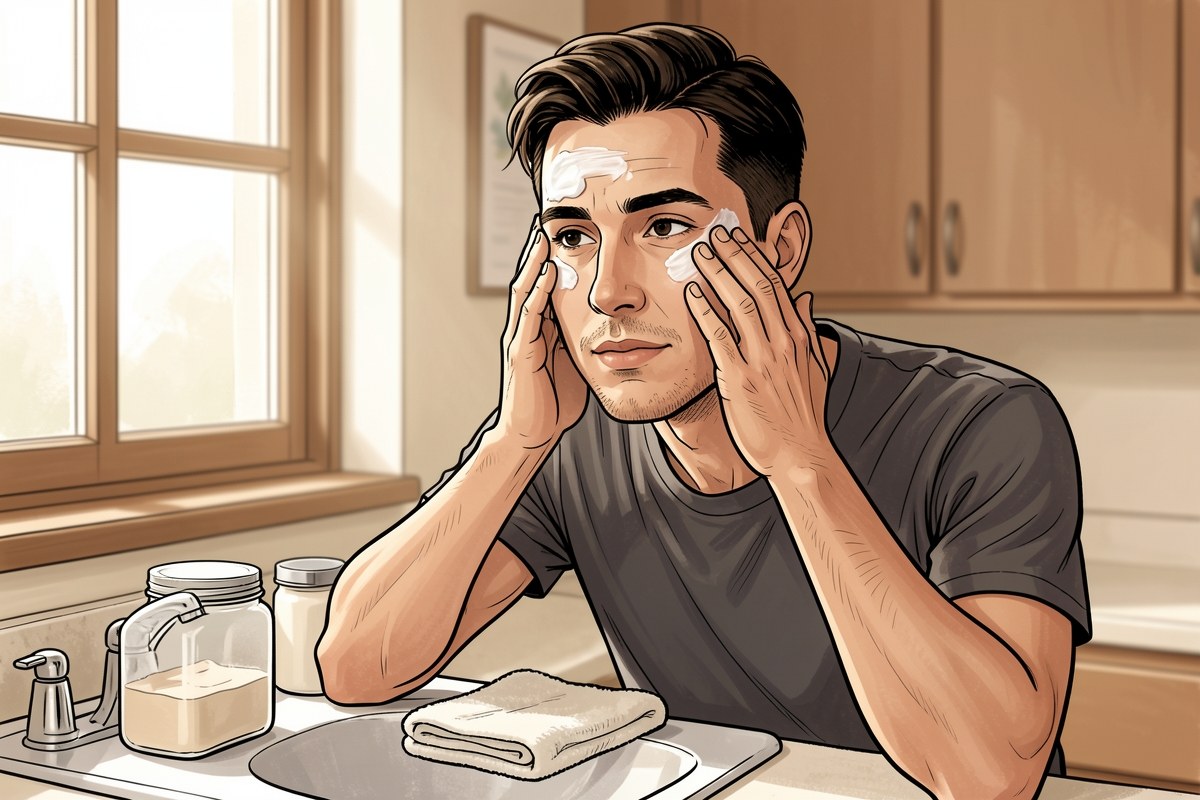Men's Facial Skin Care Basics: Cleansing, Moisturizing, Exfoliation, SPF